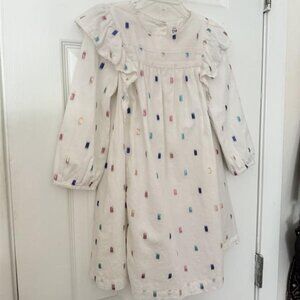 Gap Kids Bubble Sleeve Dress w/ Sparkly Pattern